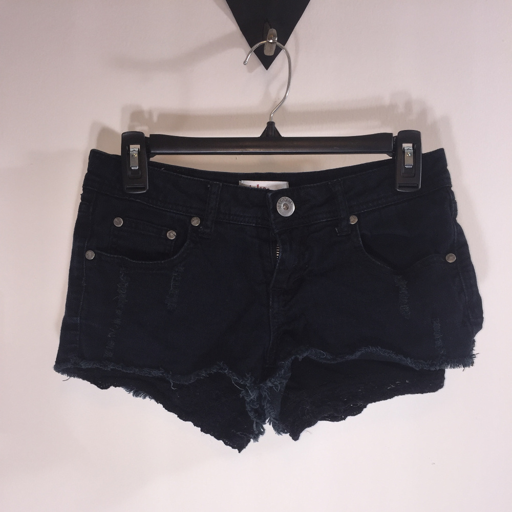 Black Jake Jean Shorts